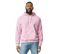 Gildan Heavy Blend Adult Hooded Sweatshirt, Light Pink, 2XL, Air Jet Spun Yarn