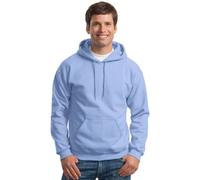 GILDAN Heavy Blend Adult Unisex Hooded Sweatshirt/Hoodie (L) (Carolina Blue)