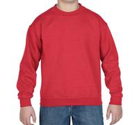 Gildan Heavy Blend Drop Shoulder Sweatshirt in Red | Size: 5 Years Gildan Red 5 Years