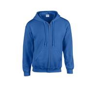 Gildan Heavy Blend Full Zip Hoodie Hooded Sweat Jacket Jumper S-5XL