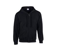 Gildan Heavy Blend Full Zip Hoodie Hooded Sweat Jacket Jumper S-5XL