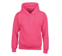 Gildan Heavy Blend Hooded Sweatshirt in Pink | Size: 9 Years Gildan Pink 9 Years