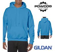GILDAN Heavy Blend Hooded Sweatshirt Top Classic Plain Pullover Hoodie Men Women