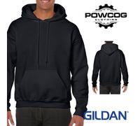 GILDAN Heavy Blend Hooded Sweatshirt Top Classic Plain Pullover Hoodie Men Women