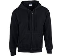Gildan heavy blend hoodie black L (GD58)