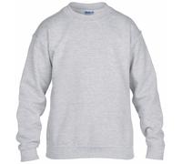 Gildan Heavy Blend Kids Crew Neck Youth Plain Sweatshirt Jersey Jumper 3/4-12/14