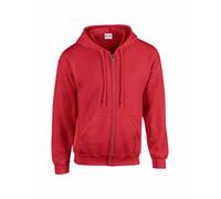 Gildan Heavy Blend Men's Full Zip Hooded Sweatshirt Classic Fit Casual Pullover