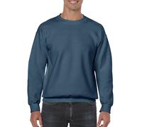 Gildan Heavy Blend Sweatshirt Unisex Crewneck Workwear Jumper Pullover Plain Top