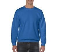 Gildan Heavy Blend Sweatshirt Unisex Crewneck Workwear Jumper Pullover Plain Top
