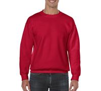 Gildan Heavy Blend Sweatshirt Unisex Crewneck Workwear Jumper Pullover Plain Top