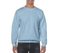 Gildan Heavy Blend Sweatshirt Unisex Crewneck Workwear Jumper Pullover Plain Top