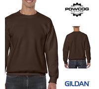 Gildan Heavy Blend Sweatshirt Unisex Fleece Jumper Crew Neck - 30 Colours S-5XL