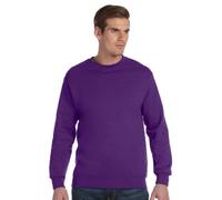GILDAN Heavy Blend Unisex Adult Crewneck Sweatshirt (S) (Purple)