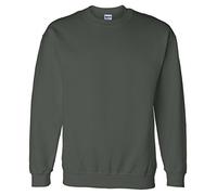 GILDAN Heavy Blend Unisex Adult Crewneck Sweatshirt (XL) (Forest Green)