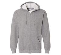 Gildan Heavy Blend Unisex Adult Full Zip Hooded Sweatshirt Top (S) (Graphite Heather)