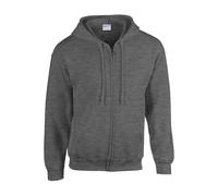 Gildan Heavy Blend Unisex Adult Full Zip Hooded Sweatshirt | Various Colours
