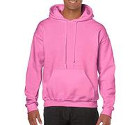 Gildan Heavy Blend Unisex Hoodie/Hooded Sweatshirt (2XL) (Azalee), Azalea, XXL