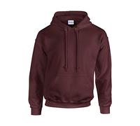 Gildan Heavy Blend Unisex Hooded Pullover / Hoodie / Sweatshirt (XXL) (Burnt Red Heather)