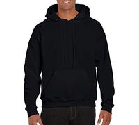 Gildan Heavy Blend Unisex Hoodie/Hooded Sweatshirt (4XL) (Black)