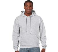 Gildan Heavy Blend Unisex Hooded Pullover / Hoodie / Hooded Sweater (L) (Ash Grey)