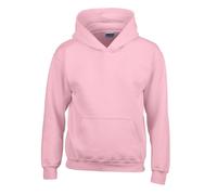Gildan Heavy Blend Youth Hooded Sweatshirt Girls Boys Plain Hood Jumper Pullover