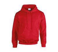 Gildan Heavy Blend Adult Hooded Sweatshirt, red, M