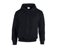 Gildan Hooded Sweatshirt Heavy Blend - Unisex Adult, Black, M