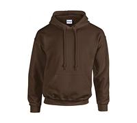 Gildan Heavy Blend Adult Hooded Sweatshirt, Dark Chocolate, L