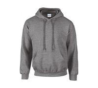 Gildan Heavy Blend Adult Hooded Sweatshirt, Graphite Heather, XL