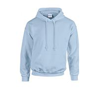 Gildan Hooded Sweatshirt Heavy Blend Unisex Adult Light Blue XL