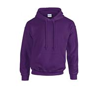 Gildan Heavy Blend Adult Hooded Sweatshirt, Purple, XL