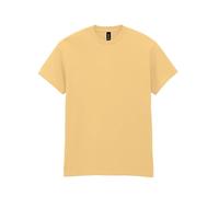 Gildan Adult T-Shirt Heavy Cotton 2XL Yellow Haze