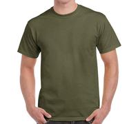 Gildan Adult T-Shirt Heavy Cotton Military Green 3XL