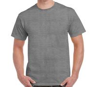 Gildan Heavy Cotton Adult T-Shirt – Graphite Heather – Size M