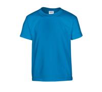 Gildan Heavy Cotton T-Shirt in Mid Blue | Size: Medium Gildan Mid Blue M