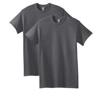 Gildan Heavy Cotton T-Shirt, Style G5000, Multipack, Anthracite (2-Pack), S (Pack of 2)