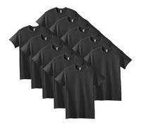 Gildan Heavy Cotton T-Shirt Style G5000 – Multipack Black 3XL (Pack of 10)