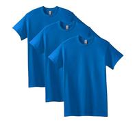 Gildan Heavy Cotton T-Shirt, Style G5000, Multipack, Royal Blue (3 Pack), L (Pack of 3)