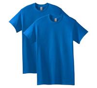 Gildan Heavy Cotton T-Shirt, Style G5000, Multipack, Royal (Pack of 2), XL