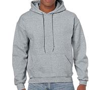 Gildan Heavy Fabric Hoodie - Grey - XXX-Large
