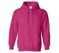 Gildan heavy fabric hoodie. - Pink - Medium