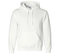 (2XL, White) Gildan Heavyweight DryBlend Adult Unisex Hooded Sweatshirt Top / Hoodie (13 Colours)