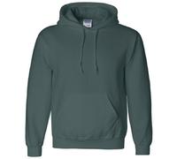 (S, Forest Green) Gildan Heavyweight DryBlend Adult Unisex Hooded Sweatshirt Top / Hoodie (13 Colours)