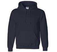 (2XL, Navy) Gildan Heavyweight DryBlend Adult Unisex Hooded Sweatshirt Top / Hoodie (13 Colours)