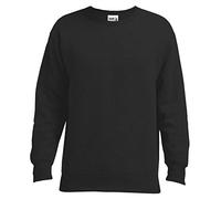 GILDAN HF000 Hammer Adult Crew Sweatshirt- Black - M
