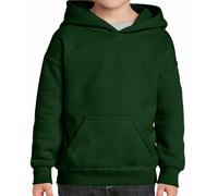 Gildan Kids Heavy Blend Plain Pullover Jumper Casual Thick Hooded Sweatshirts
