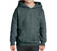 Gildan Kids Heavy Blend Plain Pullover Jumper Casual Thick Hooded Sweatshirts