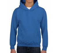 Gildan Kids Heavy Blend Plain Pullover Jumper Casual Thick Hooded Sweatshirts