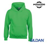 Gildan Kids Hooded Jumper -Soft Fleece Pullover Hoodie Sweatshirt - 2 for £19