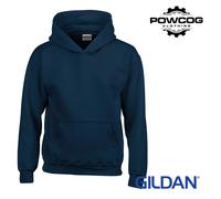 Gildan Kids Hooded Jumper -Soft Fleece Pullover Hoodie Sweatshirt - 2 for £19